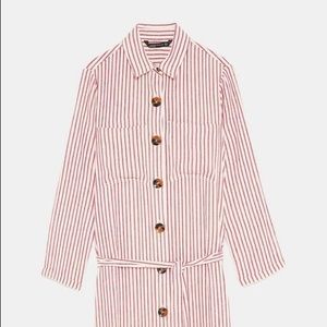 Zara shirt dress